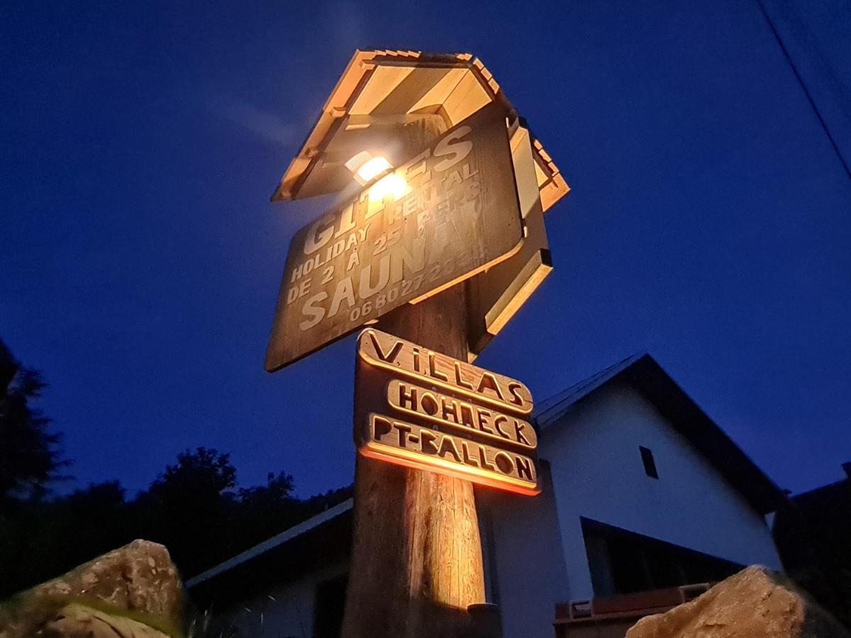 Locations Des 3 Sommets Avec Sauna Et Spa En Alsace Sondernach Экстерьер фото