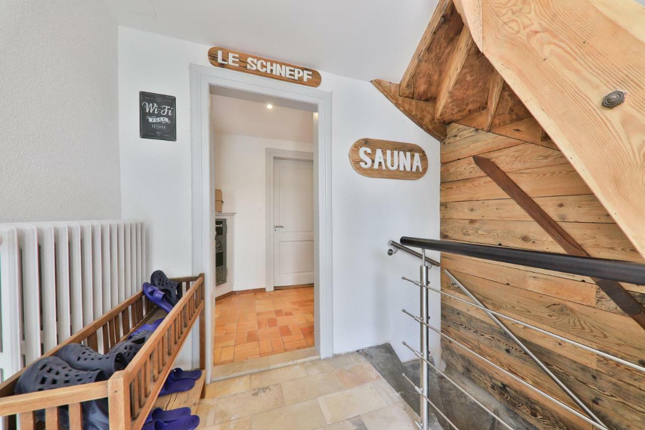 Locations Des 3 Sommets Avec Sauna Et Spa En Alsace Sondernach Экстерьер фото